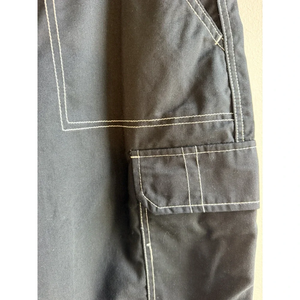 NWT True Religion World Tour Mens 36x32 Black Cargo Pants Twill Straight Fit
